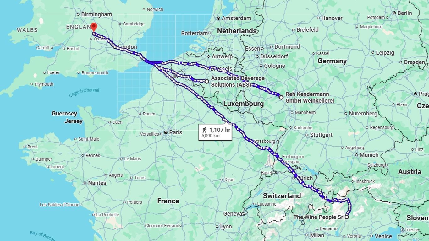 North South Wines Challenge: One Team, Two Charities, Lots of Kilometres image